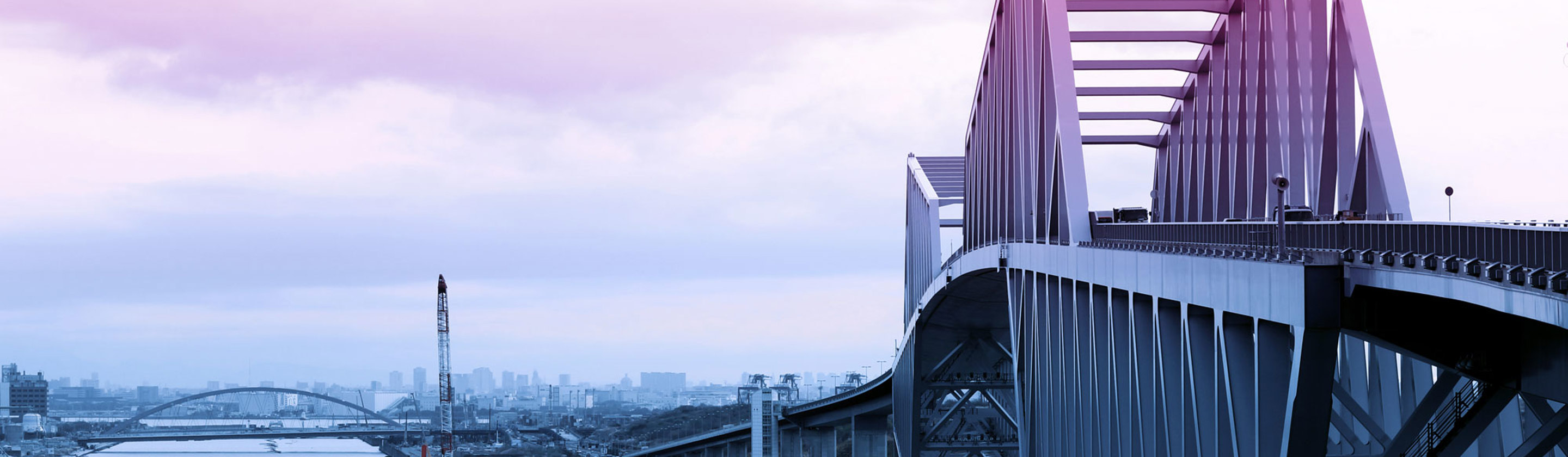 A bridge standing above the water