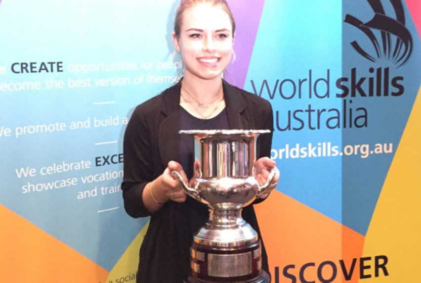 WorldSkills Jewellery winner