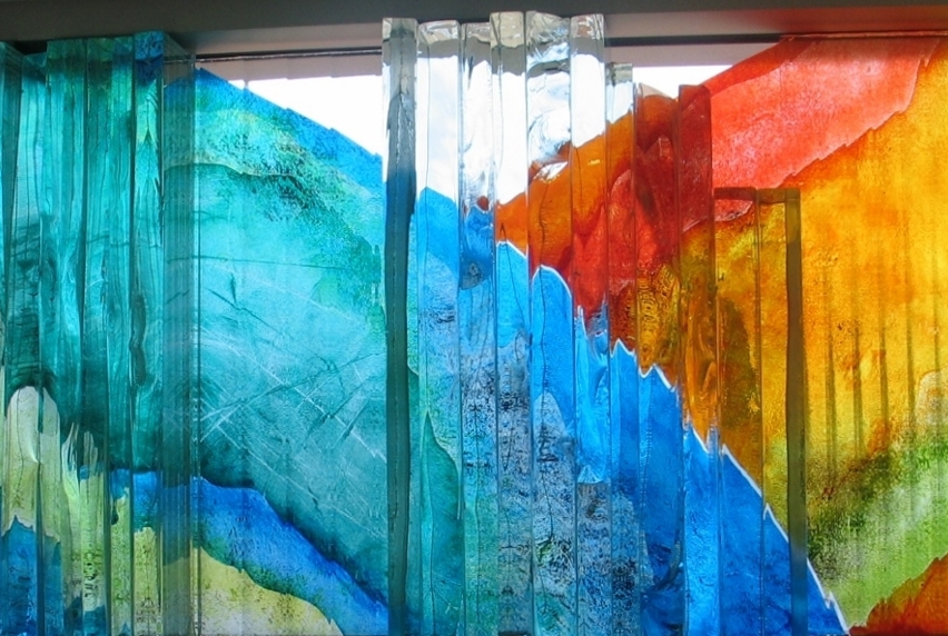 Glass artwork