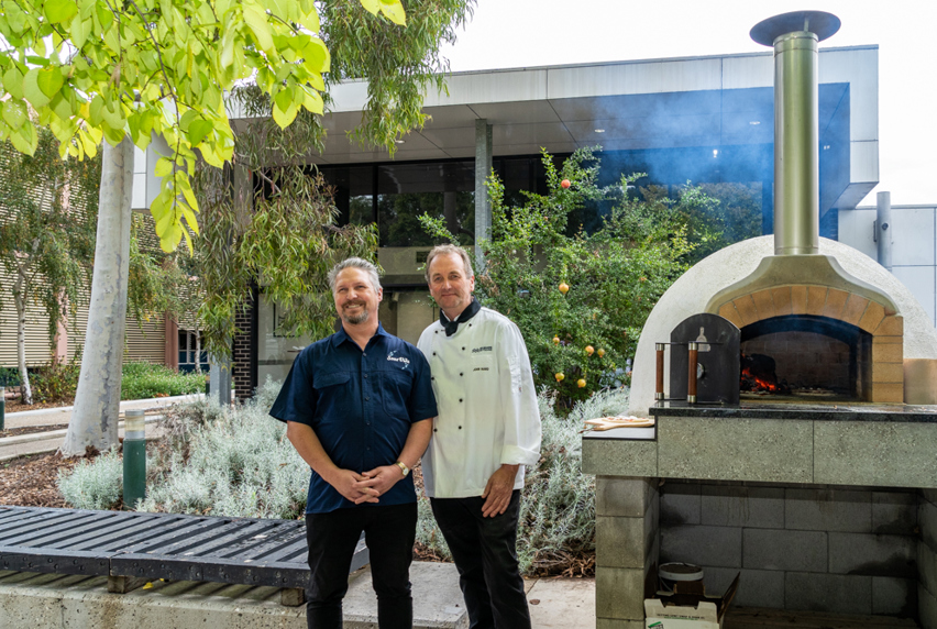 Dale Prentice at FoodInc launch at Preston Campus